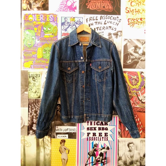 Vintage 70s Levi’s Type 3 Denim Trucker Jacket 71205 0217 SIZE 36